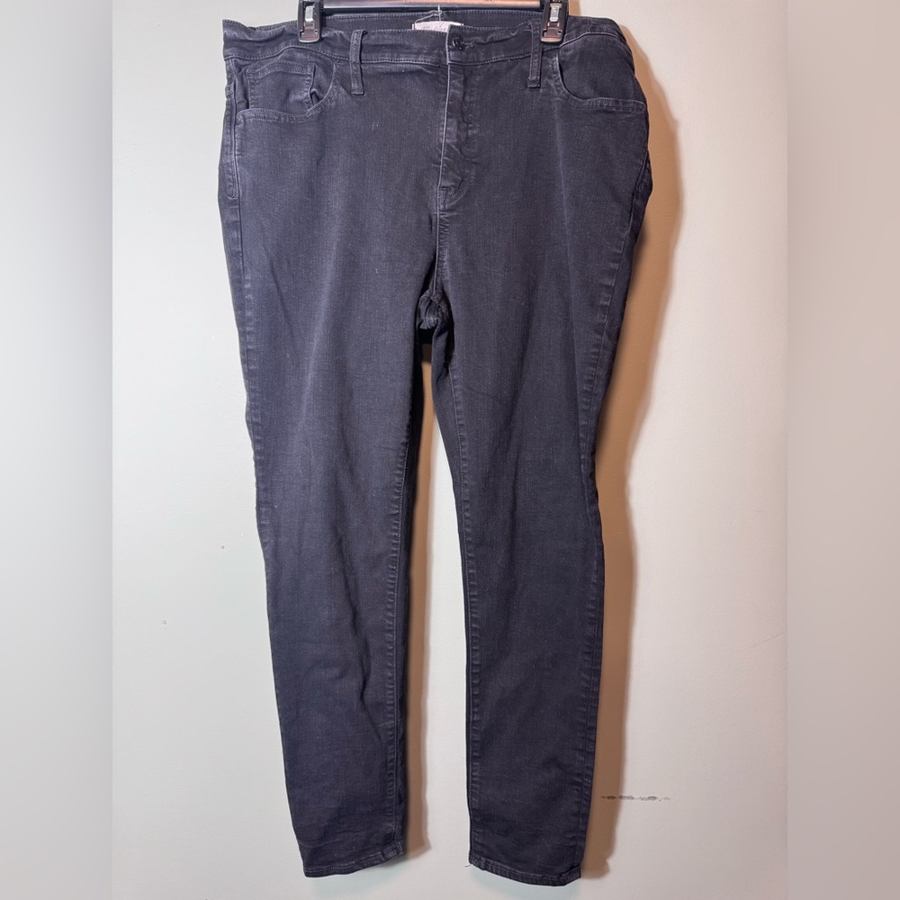 Madewell Women’s Roadtripper Black Jeans Size 35 Stretch